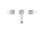 KOHLER K-454-4V-BV Memoirs Stately Widespread Bathroom Sink Faucet, 1.2 Gpm - Vibrant Brushed Bronze