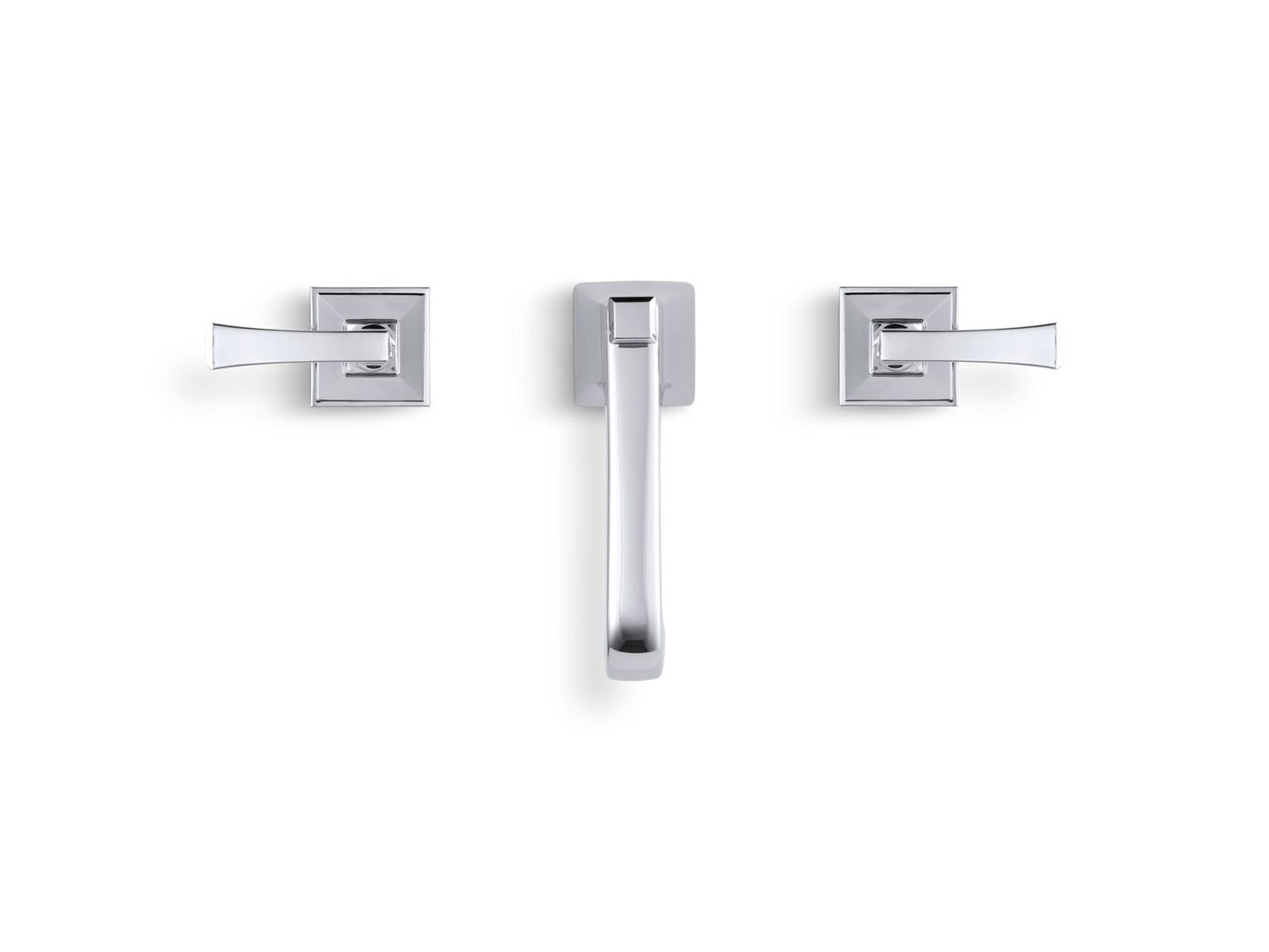 KOHLER K-454-4V-BN Memoirs Stately Widespread bathroom sink faucet, 1.2 gpm - Vibrant Brushed Nickel