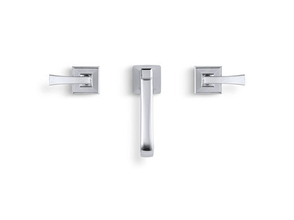 KOHLER K-454-4V-BN Memoirs Stately Widespread bathroom sink faucet, 1.2 gpm - Vibrant Brushed Nickel