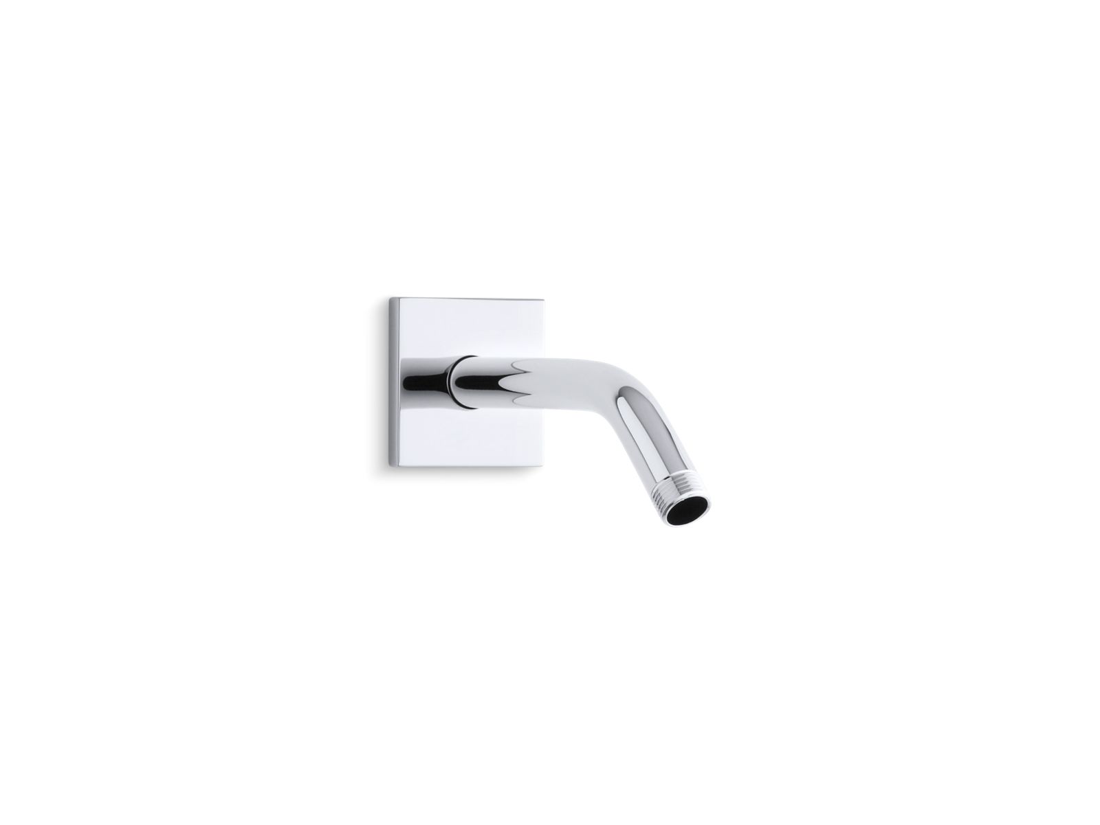 KOHLER K-14679-BN Loure 7-1/2" Shower Arm And Flange - Vibrant Brushed Nickel