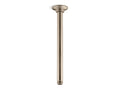 KOHLER K-7392-BV 12" Ceiling-Mount Single-Function Rainhead Arm And Flange - Vibrant Brushed Bronze