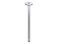 KOHLER K-7392-CP 12" Ceiling-Mount Single-Function Rainhead Arm And Flange - Polished Chrome