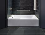 KOHLER K-875-0 Bellwether 60" X 32" Alcove Bath, Left Drain - White