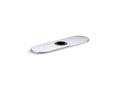 KOHLER K-13479-A-CP 8" Escutcheon Plate For Insight And Kinesis Faucet - Polished Chrome