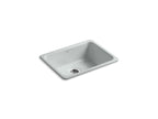 KOHLER K-6585-95 Iron/Tones 24-1/4" Top-/Undermount Single-Bowl Bar Sink - Ice Grey