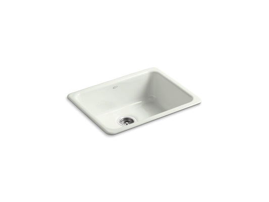 KOHLER K-6585-NY Iron/Tones 24-1/4" top-/undermount single-bowl bar sink - Dune