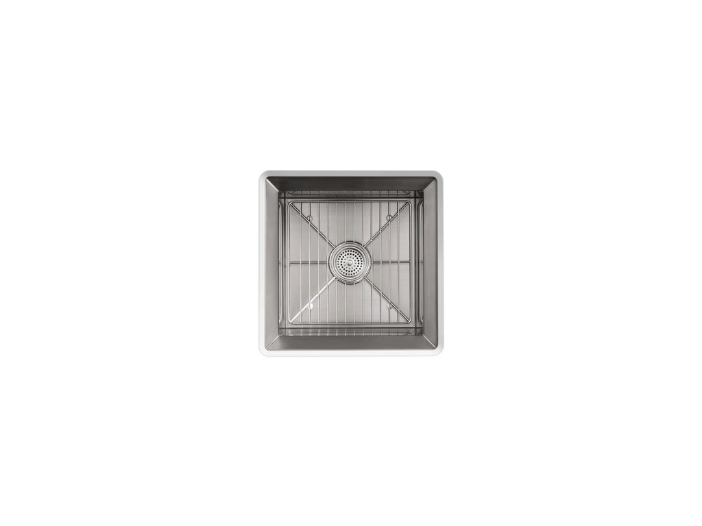 KOHLER K-3161-NA Poise 18" undermount single-bowl bar sink - Stainless Steel