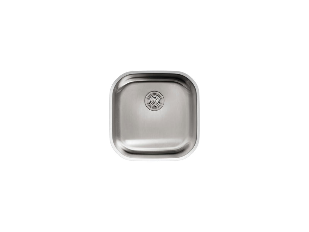 KOHLER K-3335-NA Undertone 19-3/4" Undermount Single-Bowl Kitchen Sink - Stainless Steel