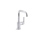 KOHLER K-7509-VS Purist Single-Handle Bar Sink Faucet - Vibrant Stainless