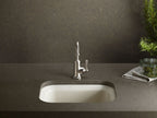 KOHLER K-6589-U-95 Northland 15" Undermount Single-Bowl Bar Sink - Ice Grey