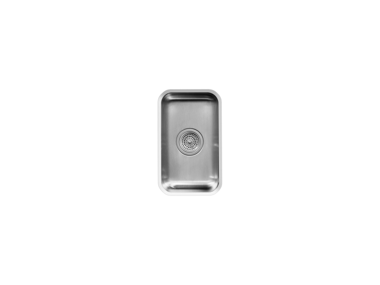 KOHLER K-3333-NA Undertone 10-3/4" Undermount Single-Bowl Kitchen Sink - Stainless Steel
