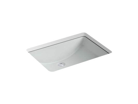 KOHLER K-2215-95 Ladena 23-1/4" Rectangular Undermount Bathroom Sink In Ice Grey