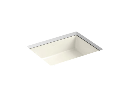 KOHLER K-2882-96 Verticyl 19-3/4" Rectangular Undermount Bathroom Sink In Biscuit