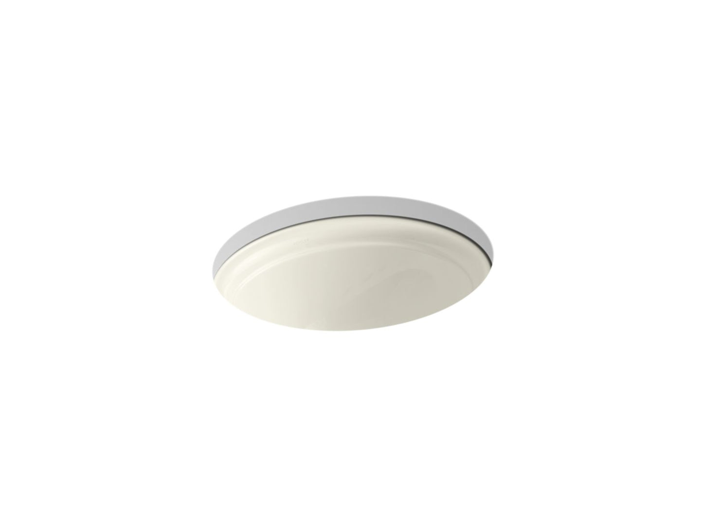 KOHLER K-2350-96 Devonshire 16-7/8" Oval Undermount Bathroom Sink In Biscuit