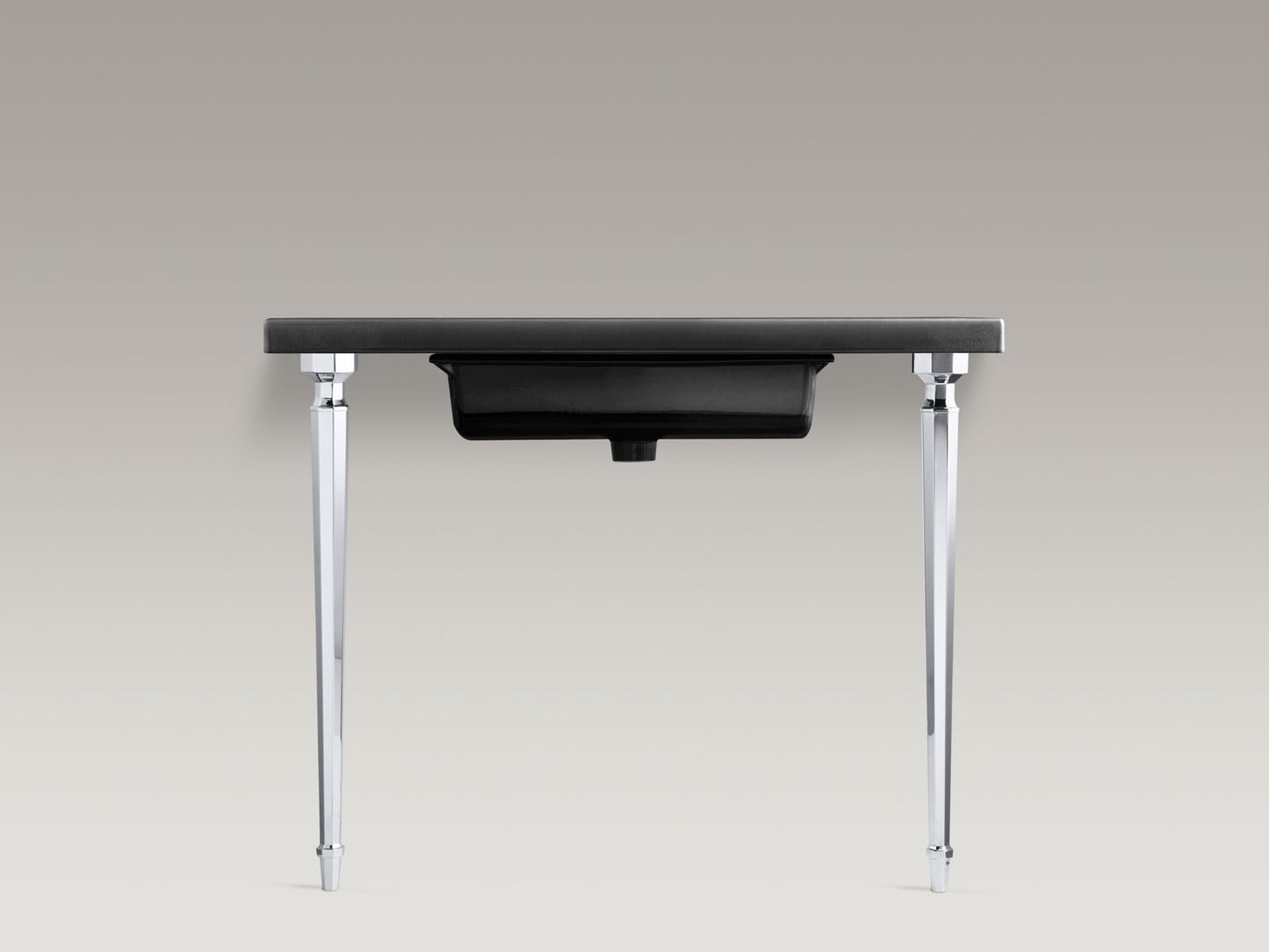 KOHLER K-6839-AF Kathryn Octagonal tapered brass table legs - Vibrant French Gold