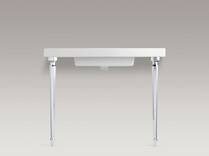 KOHLER K-6839-AF Kathryn Octagonal tapered brass table legs - Vibrant French Gold