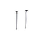 KOHLER K-6839-CP Kathryn Octagonal Tapered Brass Table Legs - Polished Chrome