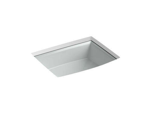 KOHLER K-2355-95 Archer 20" Rectangular Undermount Bathroom Sink In Ice Grey