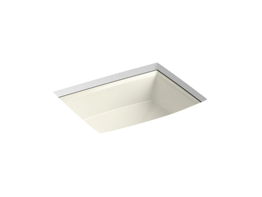 KOHLER K-2355-96 Archer 20" Rectangular Undermount Bathroom Sink In Biscuit