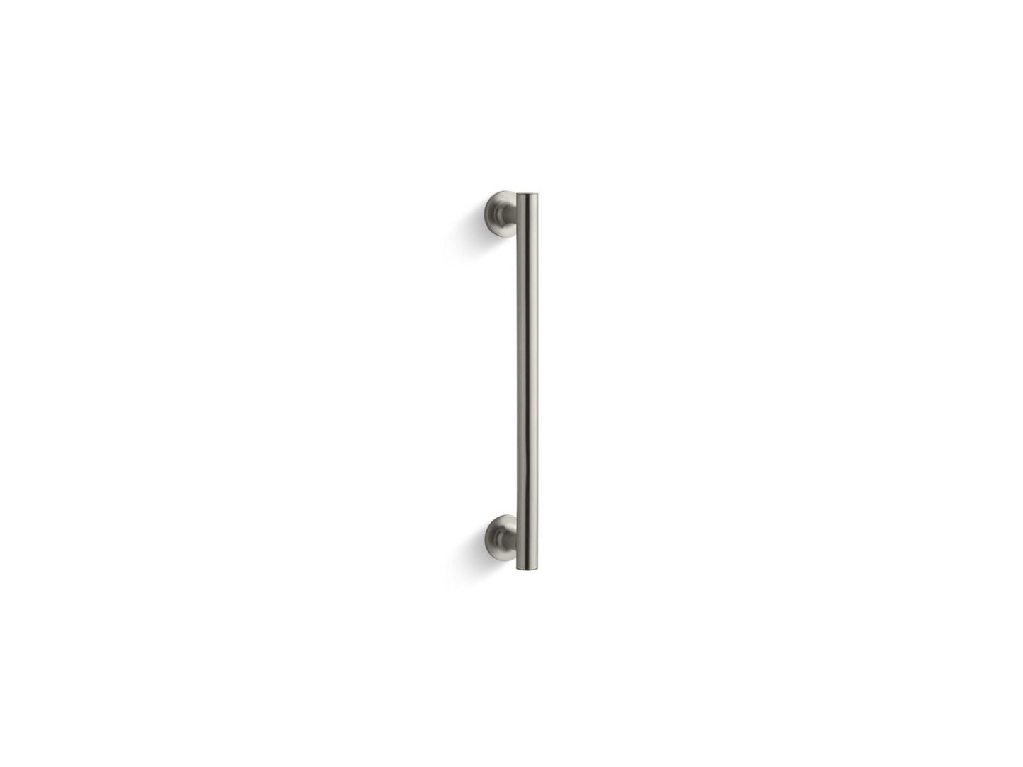 KOHLER K-705767-NX Purist 14" Pivot Handle In Crystal Clear glass with Brushed Nickel frame