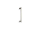 KOHLER K-705767-NX Purist 14" Pivot Shower Door Handle - Anodized Brushed Nickel