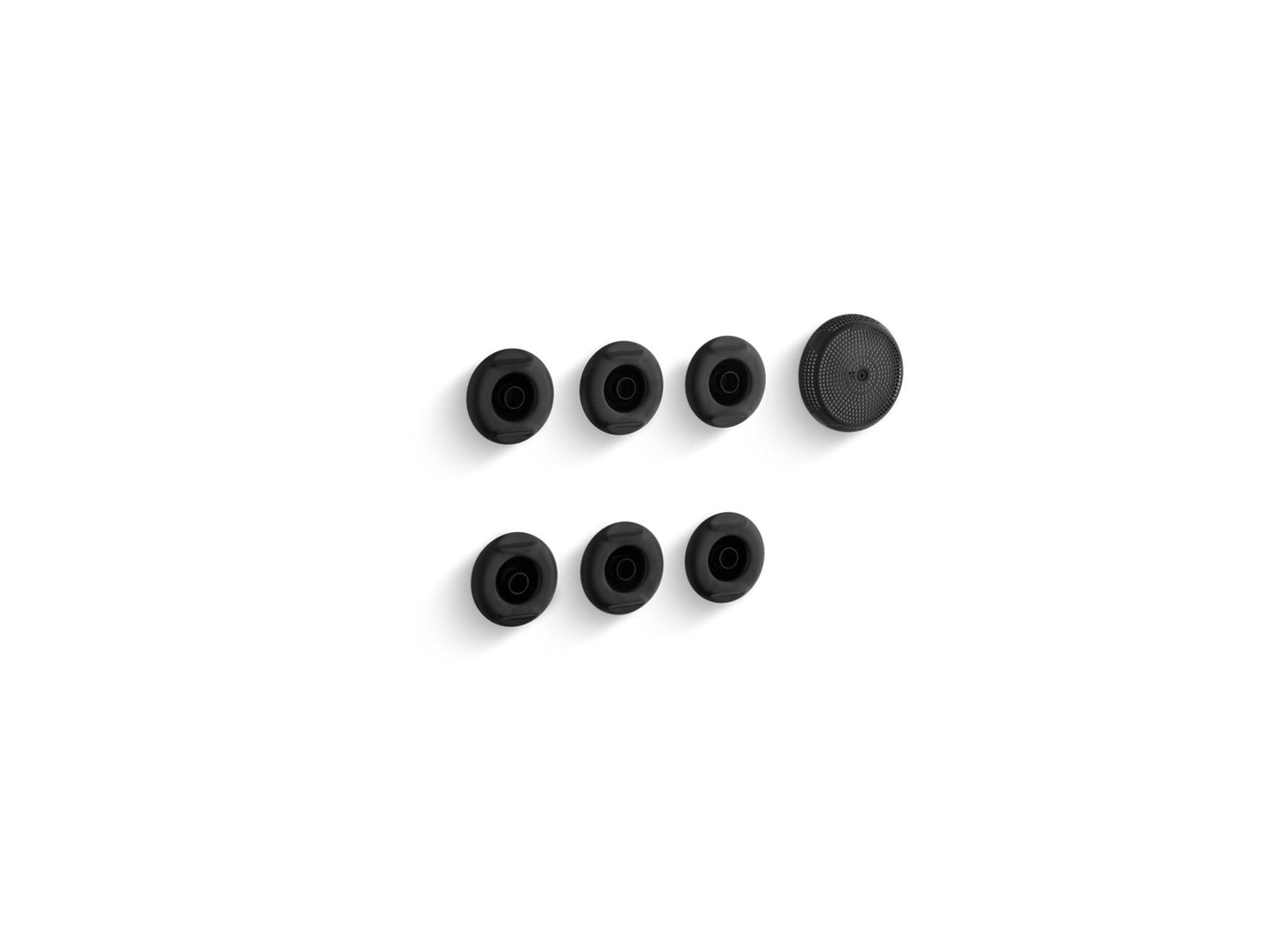 KOHLER K-9696-BKB Flexjet Whirlpool Trim Kit With Six Jets In Brushed Black