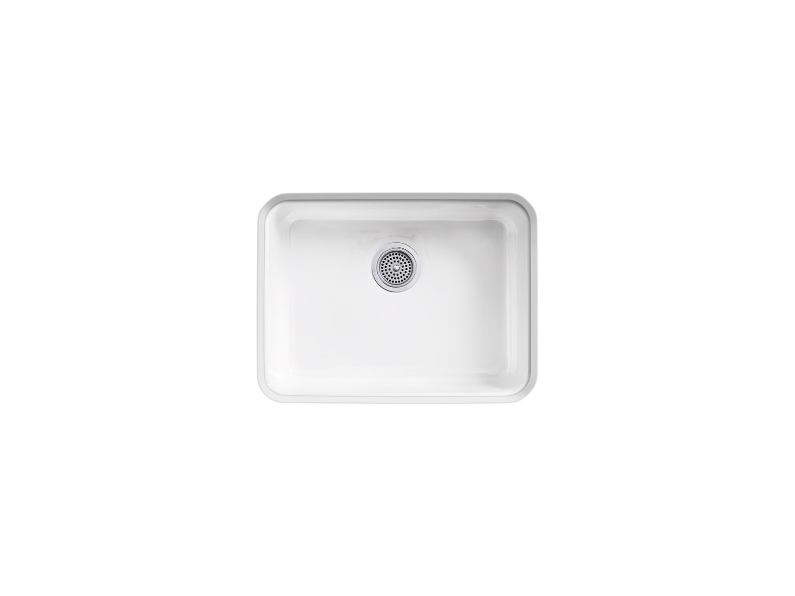 KOHLER K-6585-42 Iron/Tones 24-1/4" Top-/Undermount Single-Bowl Bar Sink - Aspen Green