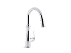 KOHLER K-560-VS Bellera Pull-Down Kitchen Sink Faucet With Three-Function Sprayhead - Vibrant Stainless