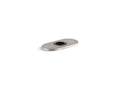 KOHLER K-13478-A-VS 4" Escutcheon Plate For Insight And Kinesis Faucet - Vibrant Stainless