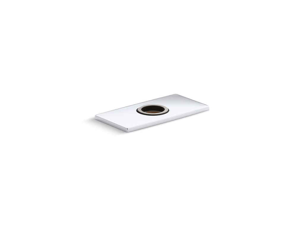 KOHLER K-13478-B-BN 4" Escutcheon Plate For Insight And Kinesis Faucet - Vibrant Brushed Nickel