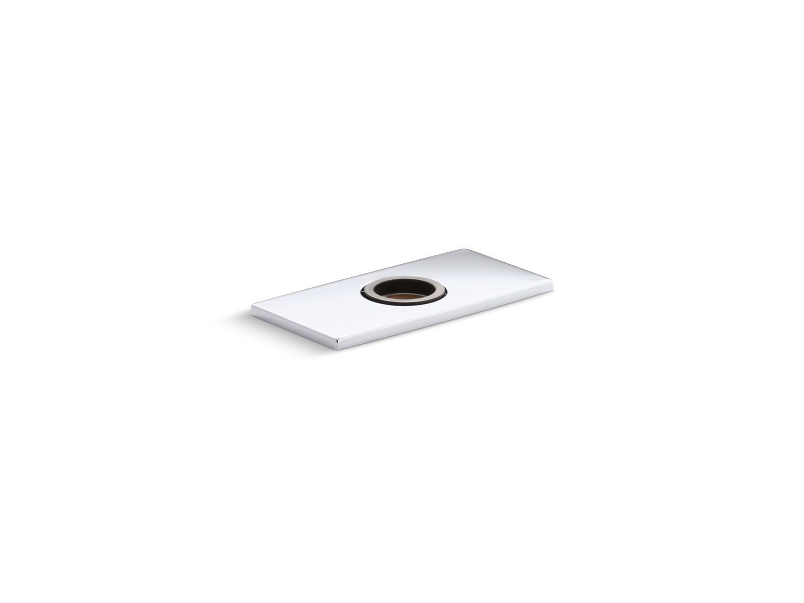 KOHLER K-13478-B-BN 4" Escutcheon Plate For Insight And Kinesis Faucet - Vibrant Brushed Nickel