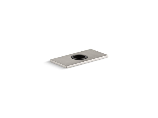 KOHLER K-13478-B-VS 4" escutcheon plate for Insight and Kinesis faucet - Vibrant Stainless