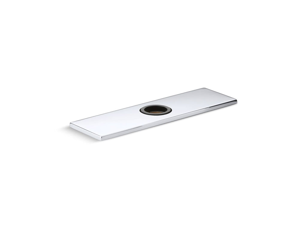 KOHLER K-13479-B-CP 8" Escutcheon Plate For Insight And Kinesis Faucet - Polished Chrome