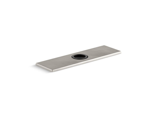 KOHLER K-13479-B-VS 8" escutcheon plate for Insight and Kinesis faucet - Vibrant Stainless