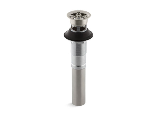 KOHLER K-7129-A-BN Bathroom sink grid drain with overflow - Vibrant Brushed Nickel