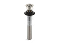 KOHLER K-7129-A-SN Bathroom Sink Grid Drain With Overflow - Vibrant Polished Nickel