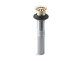 KOHLER K-7129-AF Bathroom Sink Grid Drain Without Overflow - Vibrant French Gold