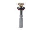 KOHLER K-7129-BV Bathroom Sink Grid Drain Without Overflow - Vibrant Brushed Bronze