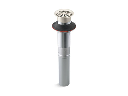 KOHLER K-7129-SN Bathroom sink grid drain without overflow - Vibrant Polished Nickel