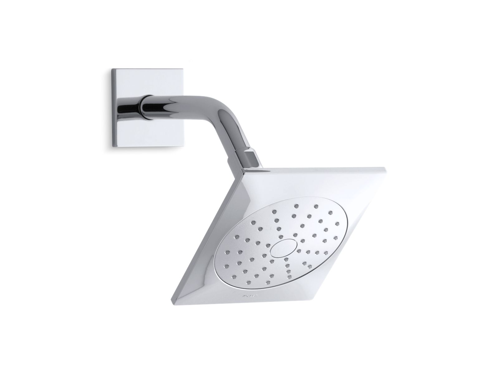 KOHLER K-45215-G-SN Loure Single-Function Showerhead, 1.75 Gpm - Vibrant Polished Nickel