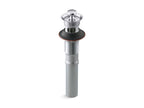 KOHLER K-7127-A-AF Bathroom Sink Drain With Overflow And Non-Removable Metal Stopper - Vibrant French Gold
