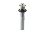 KOHLER K-7127-A-SN Bathroom Sink Drain With Overflow And Non-Removable Metal Stopper - Vibrant Polished Nickel