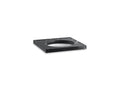 KOHLER K-3023-NM Kathryn 24" X 22" Marble Console Tabletop With 8" Widespread Faucet Holes And Cut For K-2205-G/K-2210-G Undermount Bathroom Sink - Nero Marquina Marble
