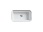 KOHLER K-5832-5U-0 Bakersfield 31" Undermount Single-Bowl Kitchen Sink - White