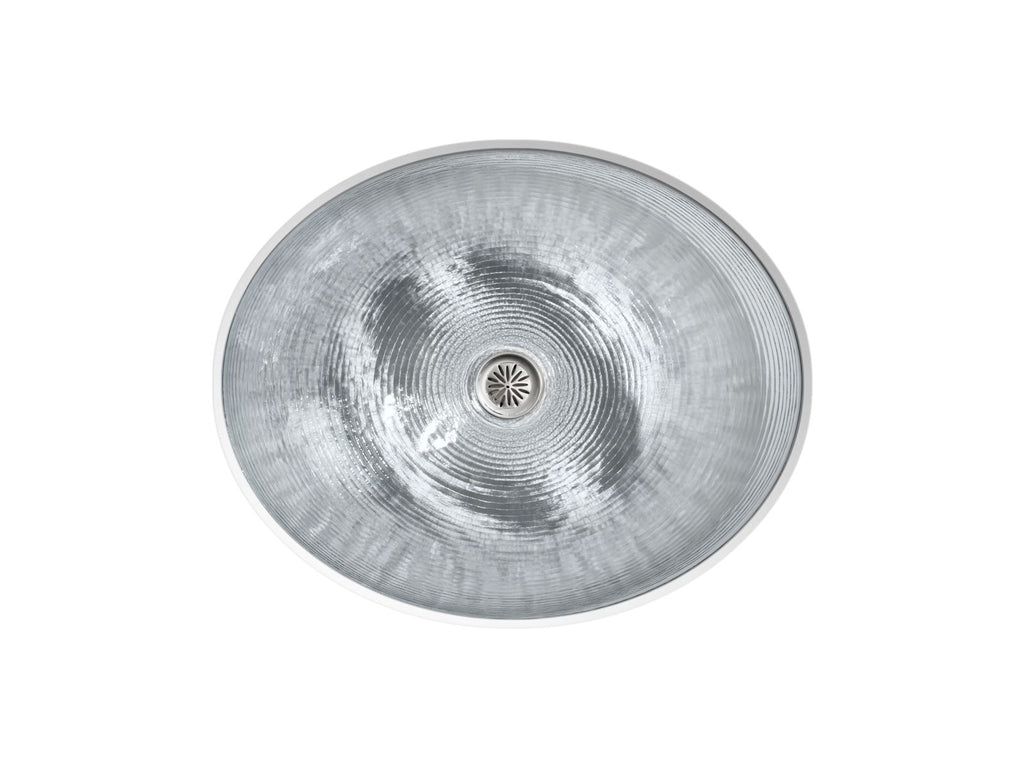KOHLER K-2741-TG8 Whist 19" Oval Undermount Bathroom Sink, No Overflow - Translucent Stone