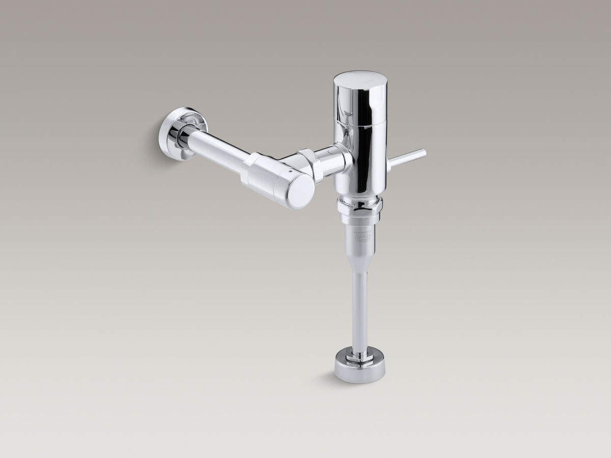 KOHLER K-13518-RF-CP Manual Retrofit Urinal Flushometer, 1.0 Gpf In Polished Chrome