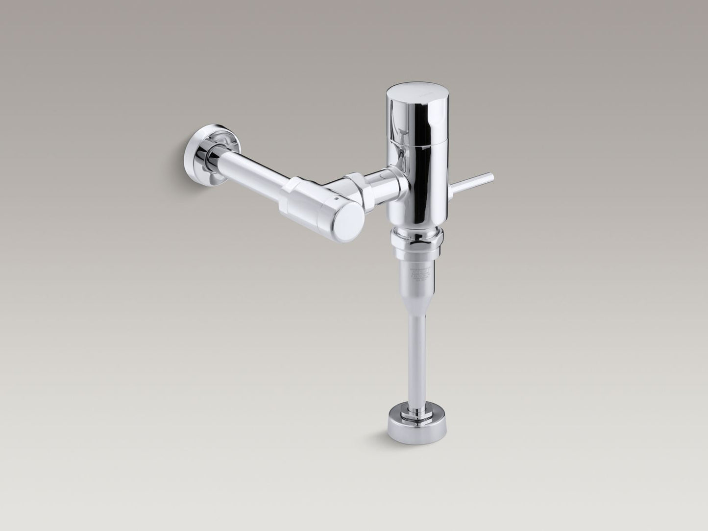 KOHLER K-13520-RF-CP Manual Retrofit Urinal Flushometer, 0.125 Gpf In Polished Chrome