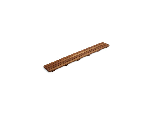 KOHLER K-9335-NA Groove Teak drain cover 42" receptor