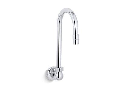 KOHLER K-13782-CP Sink gooseneck spout with aerator - Polished Chrome
