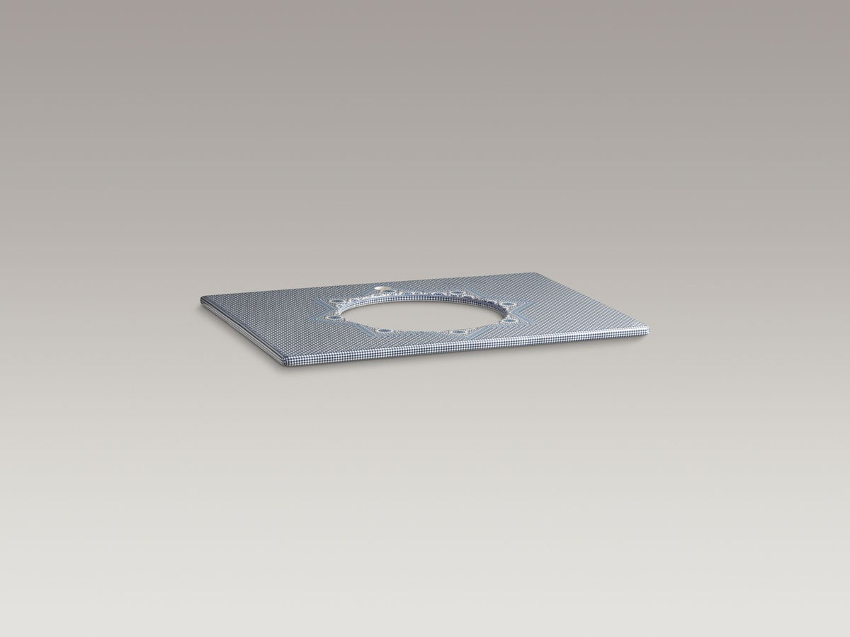 KOHLER K-14031-BU-96 Marrakesh Vanity-Top With Single Faucet Hole - Biscuit